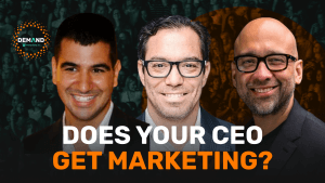 does your ceo get marketing